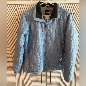 Light Blue North Face Jacket